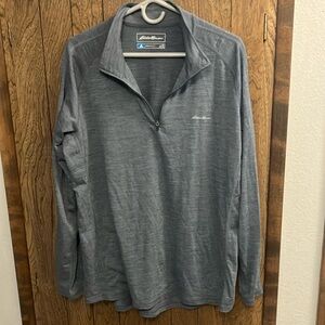 Eddie Bauer men’s xl merino blend shirt.
